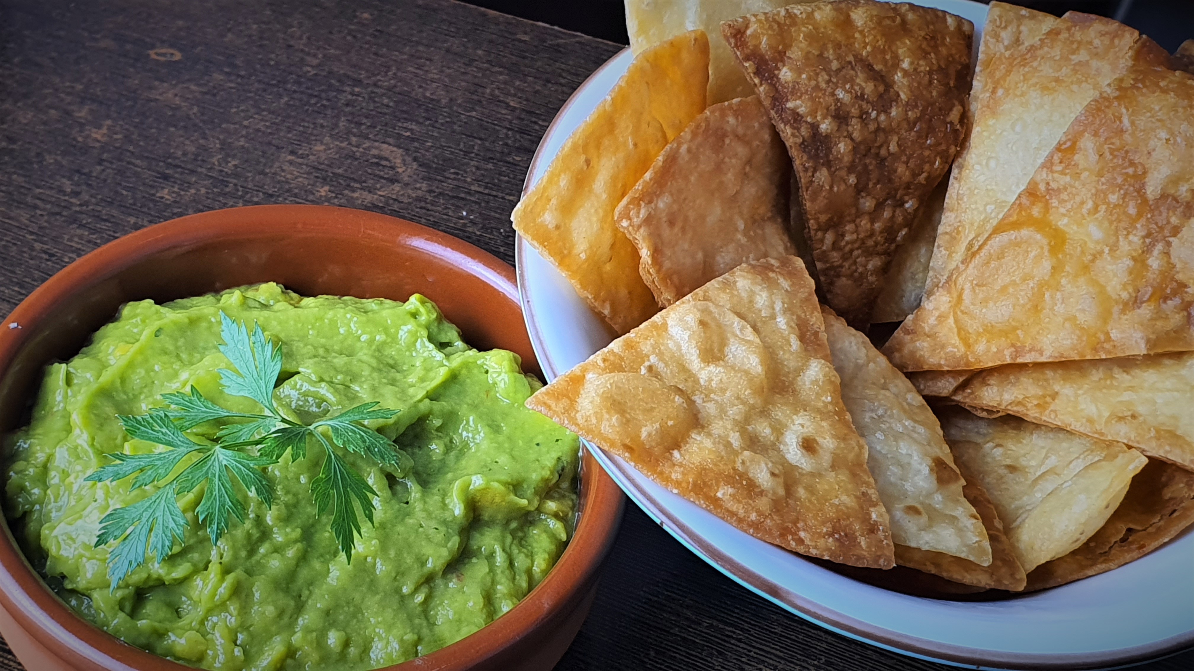 Nachos preparados para compartir